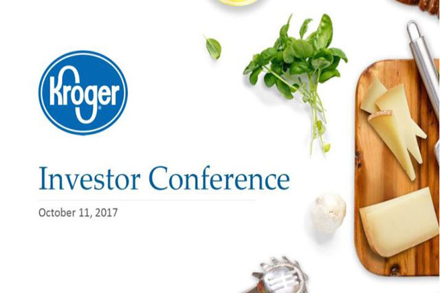 Takeaways from the 2017 Kroger Investment Conference: Restocking Kroger