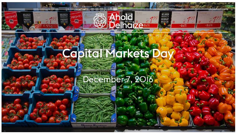 Ahold Delhaize Capital Markets Day 2016: Four Key Takeaways