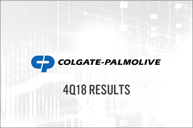 Colgate-Palmolive (NYSE: CL) 4Q18 Results: Driving Growth Through Acquisition, Innovation and Product