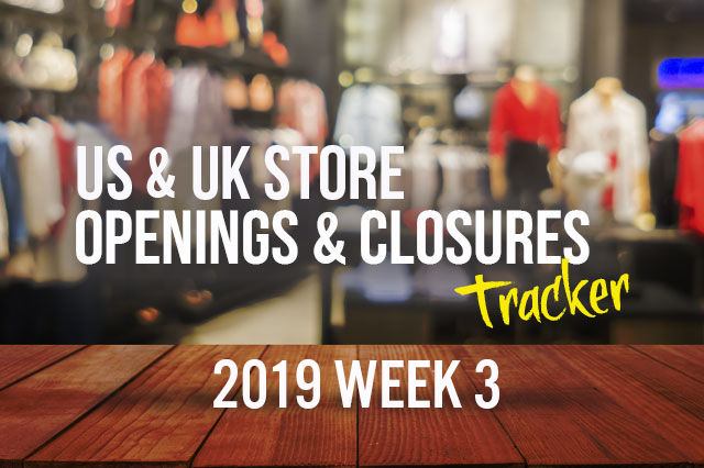 Weekly Store Openings and Closures Tracker 2019, Week 3: Gymboree to Close 800 Stores, Chico’s Set to Close 250 Stores Over Three Years