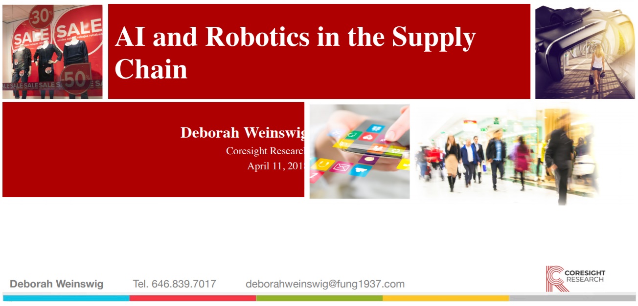 AI and Robotics in the Supply Chain