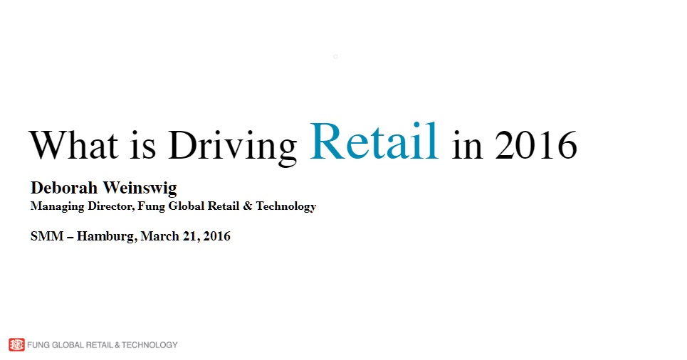 What Is Driving Retail in 2016 (US and Europe)