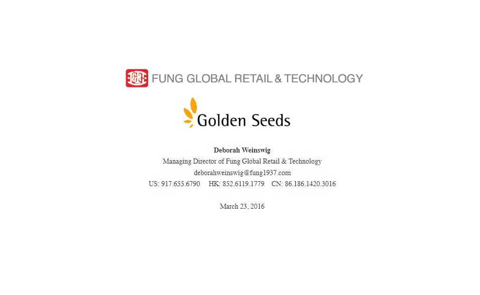 Golden Seeds Presentation