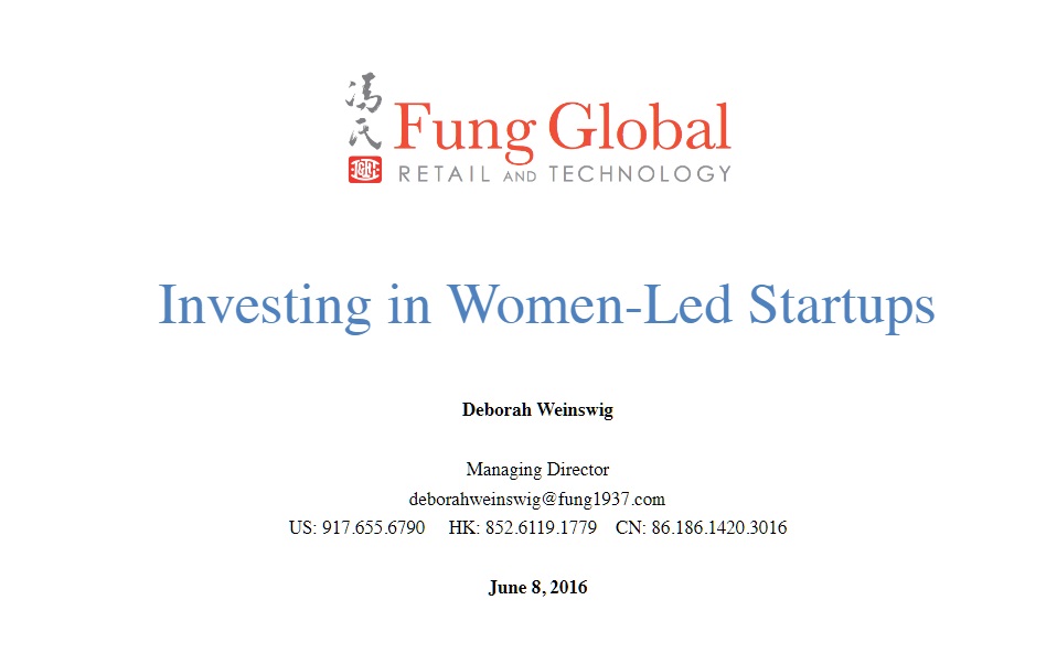 Investing in Women-Led Startups