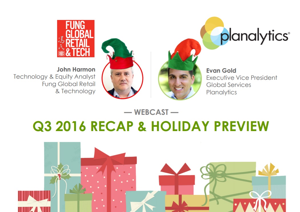 3Q2017 Wrapup and Holiday Preview (Planalytics)