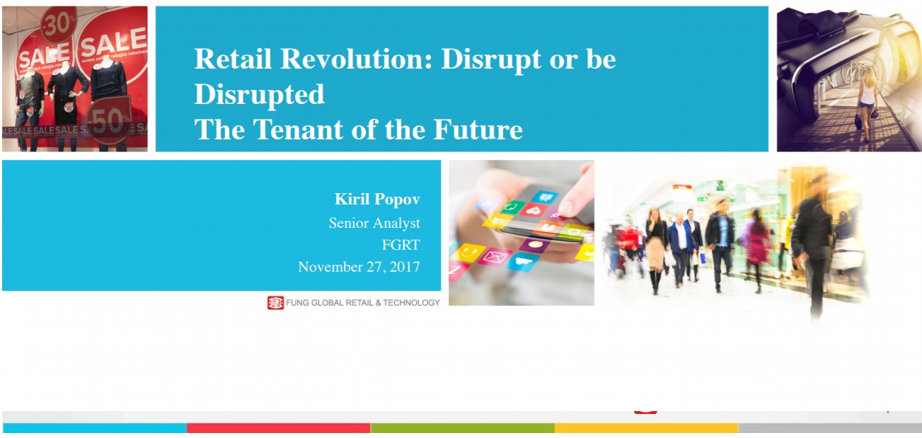 Retail Revolution - Disrupt or Be Disrupted - The Tenant of the Future (ULI)