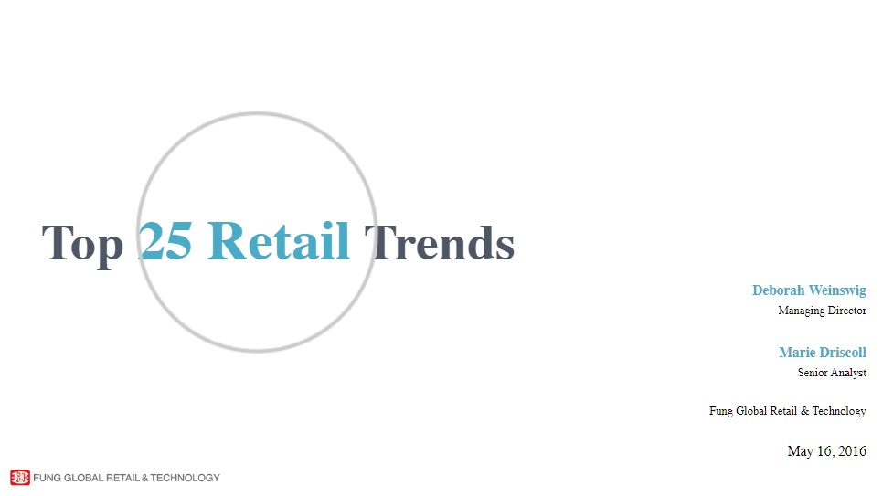 Top 25 Retail Trends
