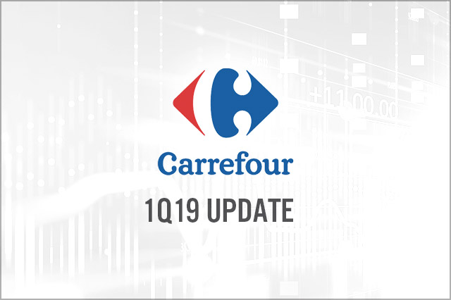 Carrefour (ENXTPA: CA) 1Q19 Update: A Stronger-than-Expected Quarter as Performance Improves in France