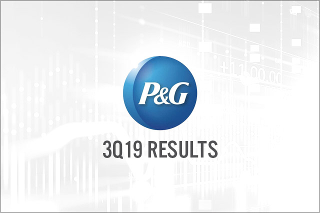 Procter & Gamble (NYSE: PG) 3Q19 Results: Innovations and Increased Pricing Drive Growth