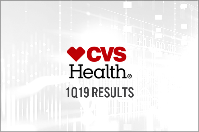 CVS Health (NYSE: CVS) 1Q19 Results: Strong Aetna Performance Boosts Revenues, Prompts Guidance Raise