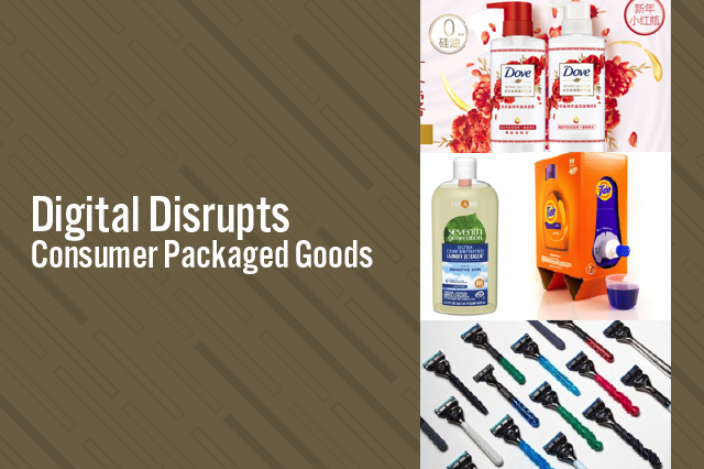 Digital Disrupts Consumer Packaged Goods