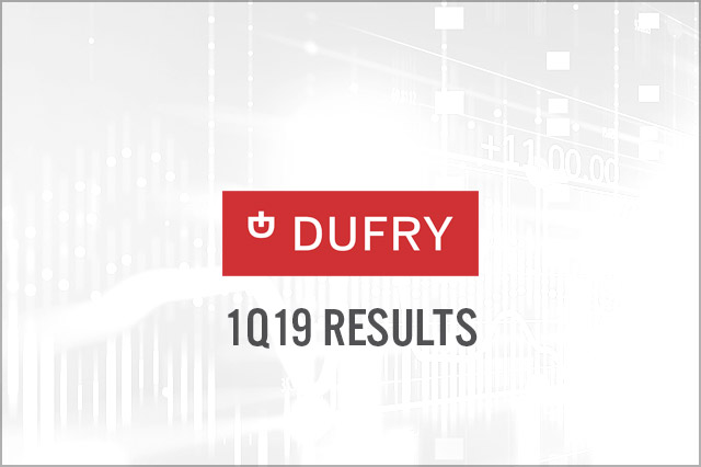 Dufry (SIX: DUFN) 1Q19 Results: Higher Depreciation Costs Weigh on Operating Margin, Maintains FY19 Guidance
