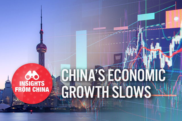 Insights from China: China’s Economic Growth Slows