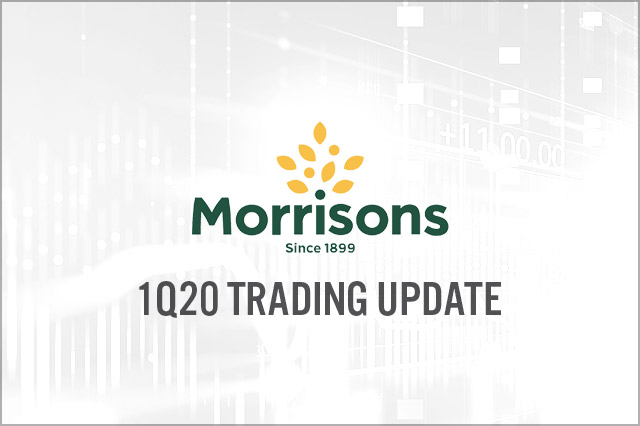 Morrisons (LSE: MRW) 1Q20 Trading Update: Group Comps Below Expectations, Access to Ocado Erith Fulfilment Center Suspended