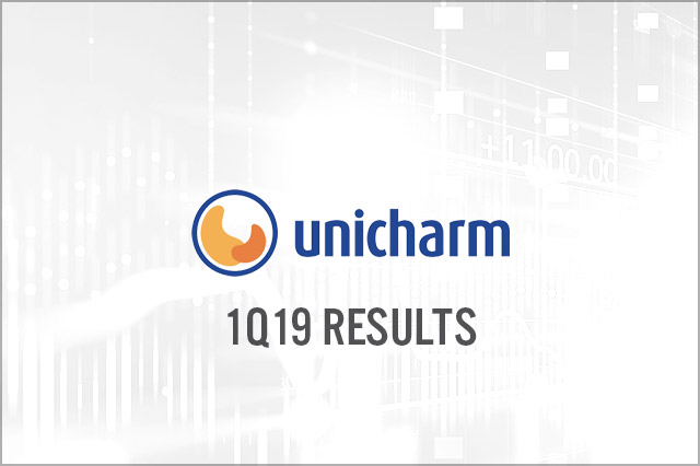 Unicharm (TYO: 8113) 1Q19 Results: Net Sales Ahead of Consensus, Asia Remains a Growth Engine
