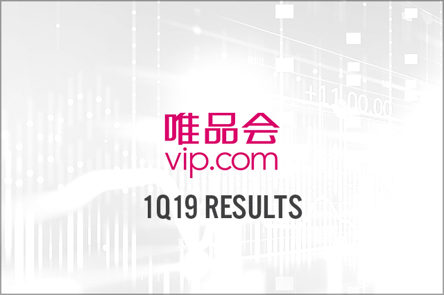 Vipshop (NYSE: VIPS) 1Q19 Results Beat Consensus Thanks to Improved Product Assortment in Apparel and Increase in Active Customers