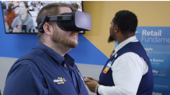 Reality Technology Walmart VR training