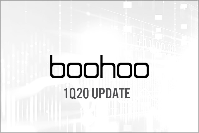 Boohoo Group (LSE: BOO) 1Q20 Update: Beats on Revenue, Maintains FY20 Outlook