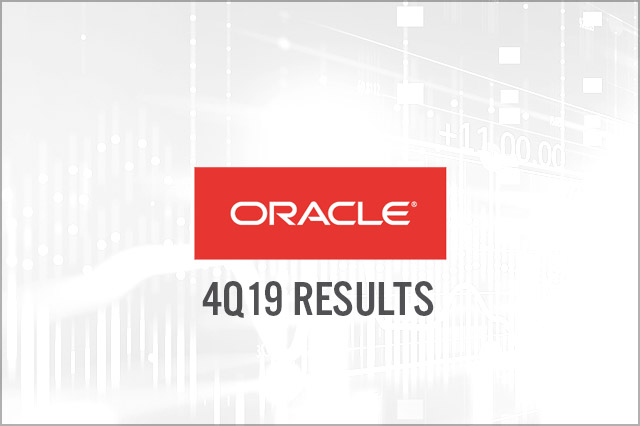 Oracle (NYSE: ORCL) 4Q19 Results: Exits the Year on a High Note, Strong Fusion Growth, Solid Full-Year Guidance