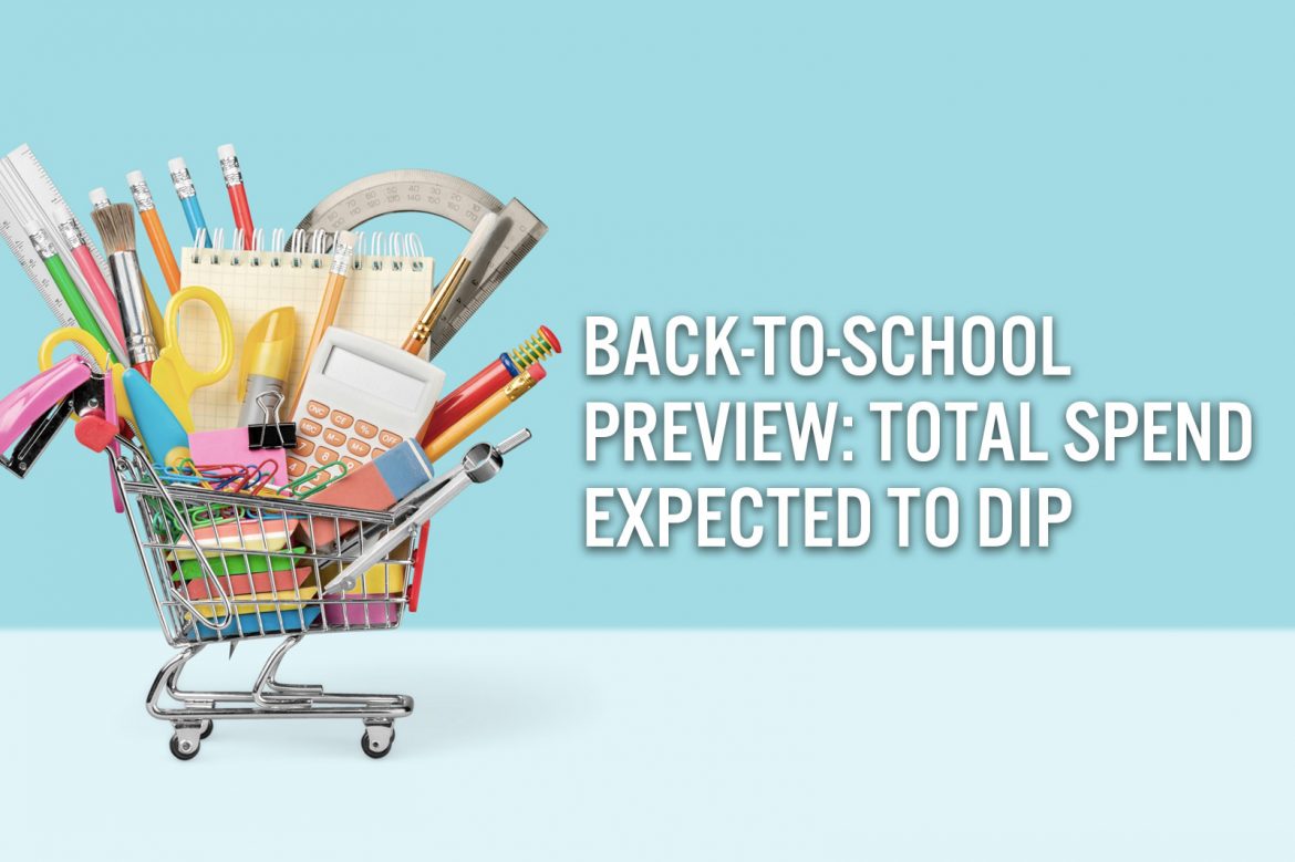 Back-to-School Preview: Total Spend Expected to Dip