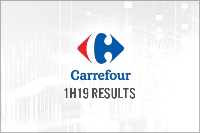 Carrefour (ENXTPA: CA) 1H19 Results: Adjusted Operating Income Nudges Up; Second-Quarter Comp Sales Beat Expectations