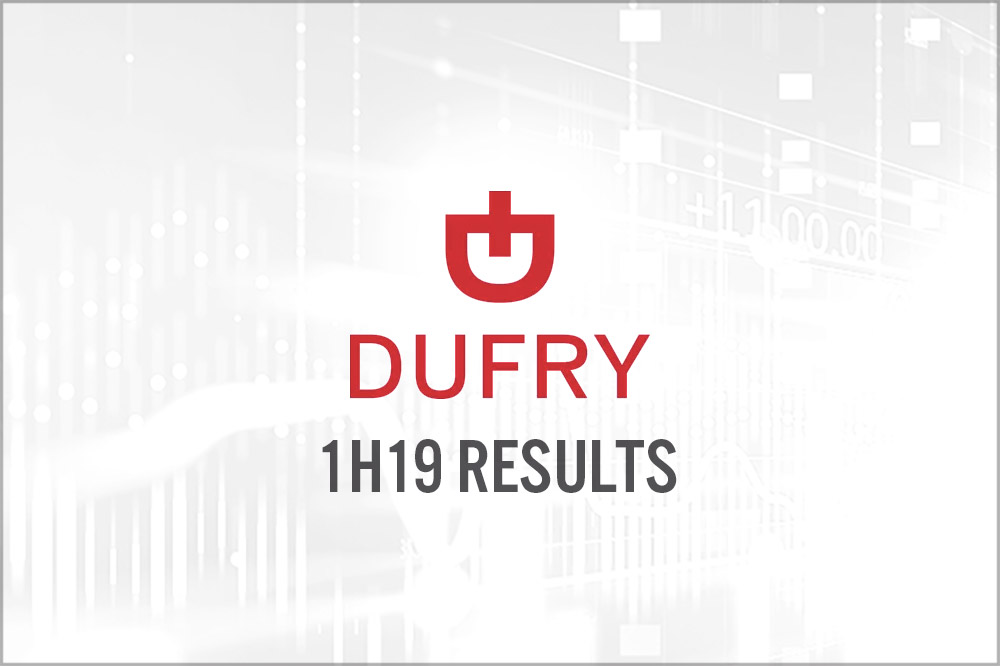 Dufry (SIX: DUFN) 1H19 Results: Profits Decline on Higher Depreciation and Interest Costs; Maintains FY19 Guidance