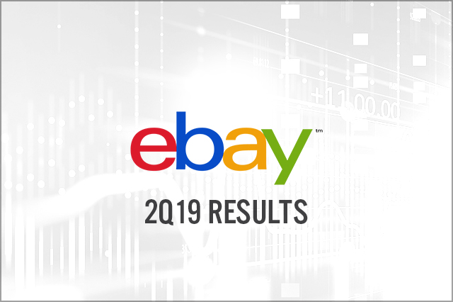 eBay (NASDAQ: EBAY) 2Q19 Results: Continued Revenue Growth, Beats Consensus