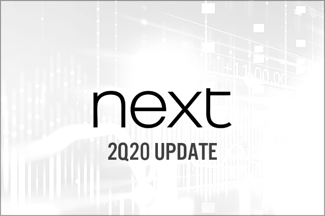Next (LSE: NXT) 2Q20 Update: Strong Quarter Prompts Raised Guidance