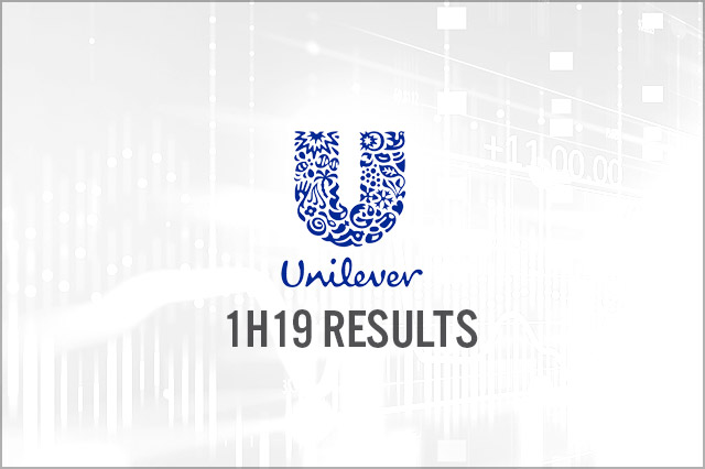 Unilever (LSE: ULVR) 1H19 Results: Beauty and Personal Care, Home Care Segment Shine; Food and Refreshment Sales Decline; FY19 Sales Guidance Unchanged