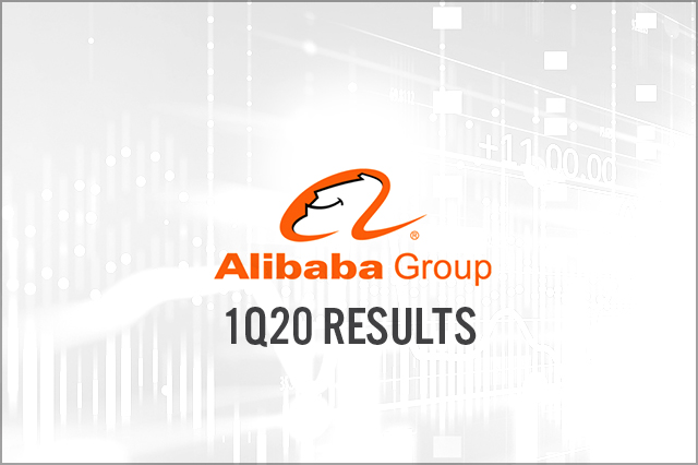 Alibaba (NYSE: BABA) 1Q20 Results: EPS Beats Estimates, Strong Revenue Growth Driven by China Marketplaces and Cloud Segment