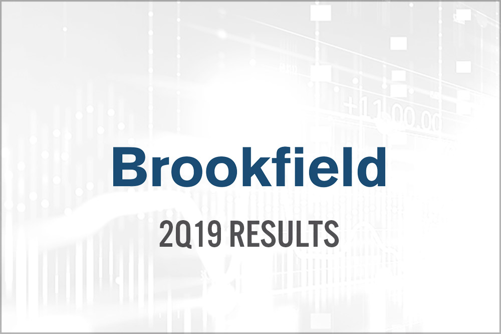 Brookfield Property Partners (NASDAQ: BPY) 2Q19 Results: Revenue Increases, FFO Beats Estimates
