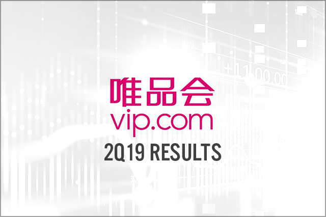 Vipshop (NYSE: VIPS) 2Q19 Results: Revenue and EPS Beat Consensus Thanks to Strong Apparel Sales and More Active Customers