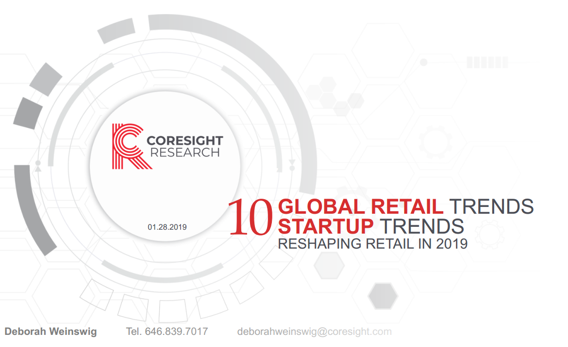 10 Global Retail Trends and 10 Startup Trends