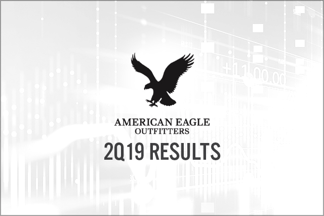American Eagle Outfitters (NYSE: AEO) 2Q19 Results: Mixed Results; Management Hints at Entering Beauty Before Holiday Season