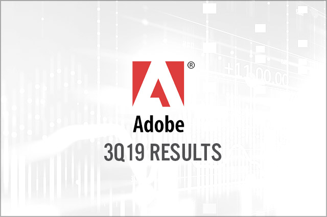 Adobe (NASDAQ: ADBE) 3Q19 Results: Beats Consensus on EPS with Strong Magento Bookings, But 4Q Guidance Lags Consensus