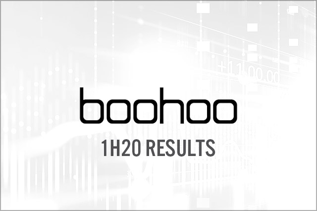 Boohoo Group (LSE: BOO) 1H20 Results: Revenues and EPS Beat Consensus Again; Raises FY20 Guidance