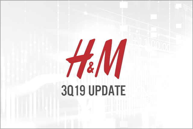 H&M (OMX: HM-B) 3Q19 Update: Sales Beat Estimates; Gains Market Share