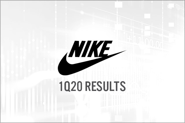 Nike (NYSE: NKE) 1Q20 Results: Growth Across All Geographies, Led by Product Innovation and Digital