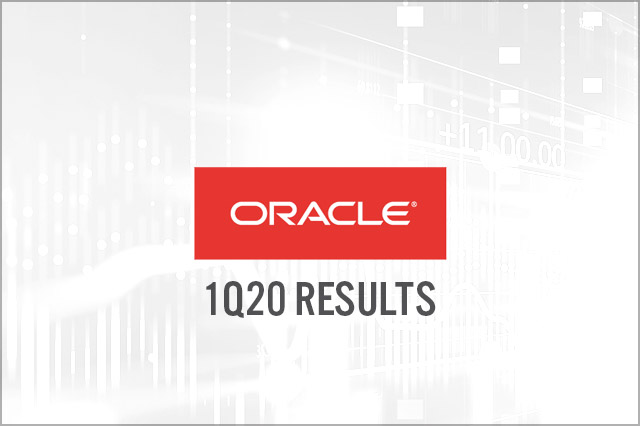 Oracle (NYSE: ORCL) 1Q20 Results: In-Line Quarter, Year on Track, CEO Taking Health-Related Leave