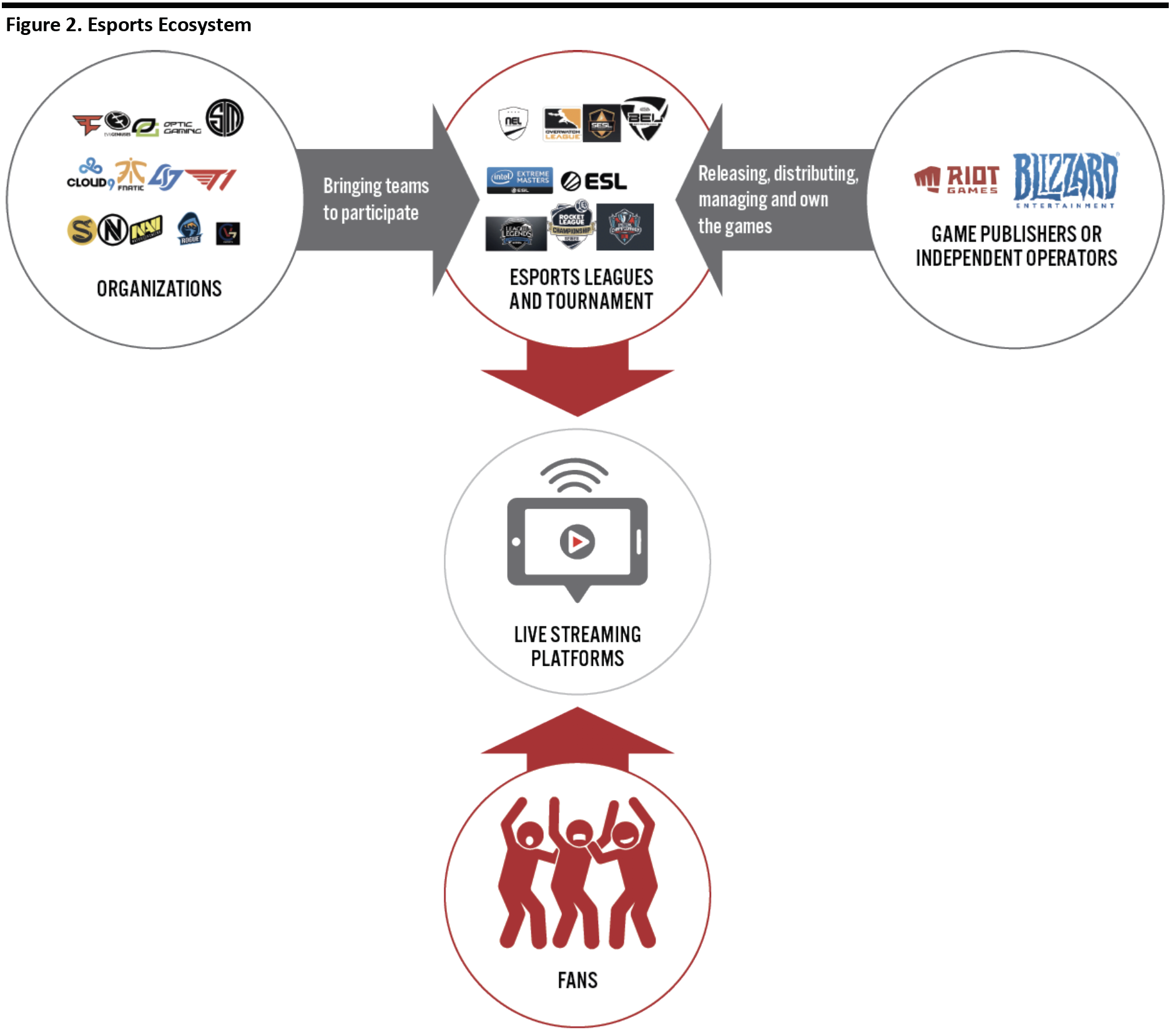 Figure 2. Esports Ecosystem