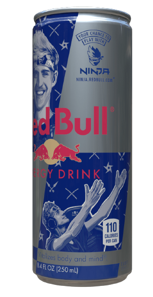 Red Bull’s Ninja can