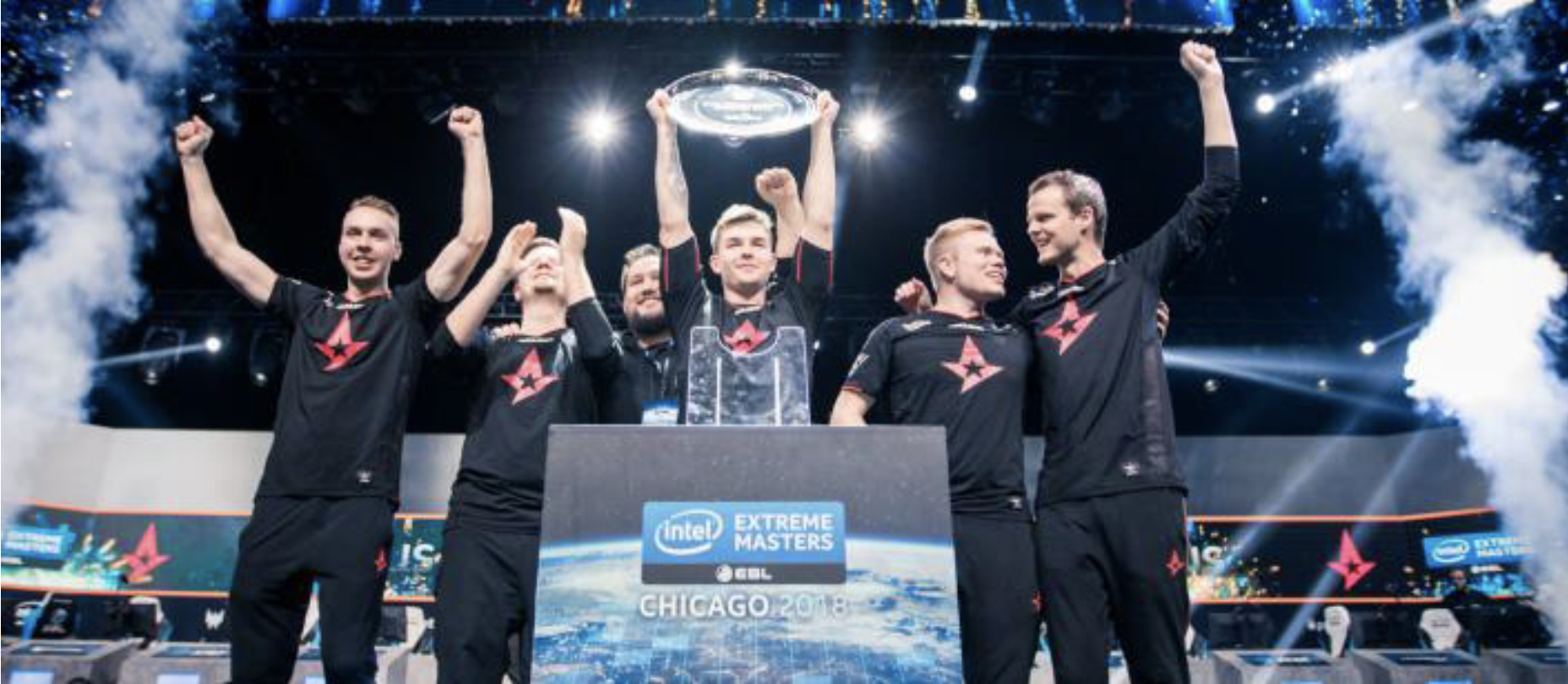 Winners at 2018 Intel Extreme Masters