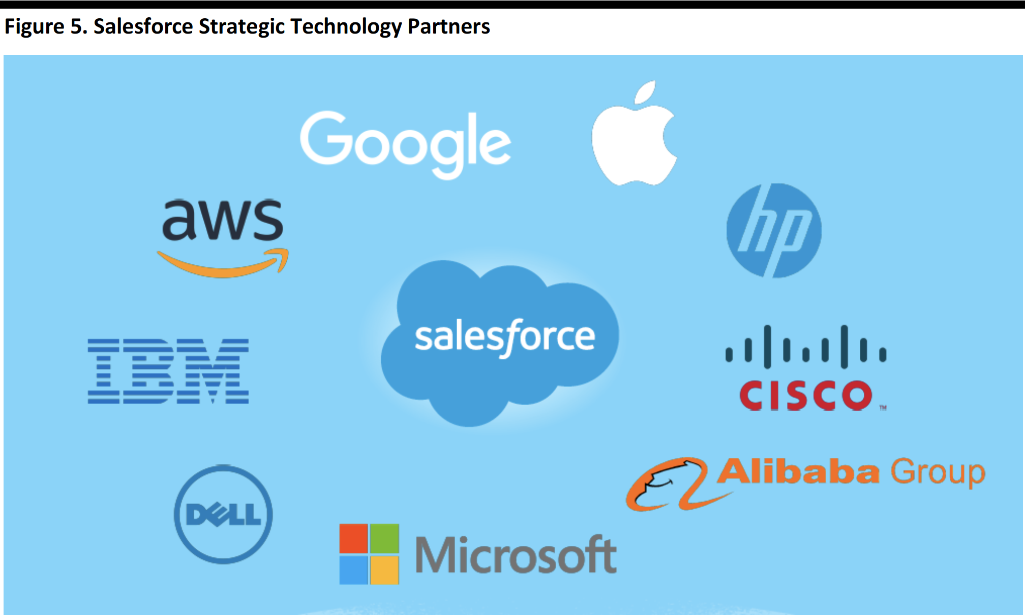 Figure 5. Salesforce Strategic Technology Partners