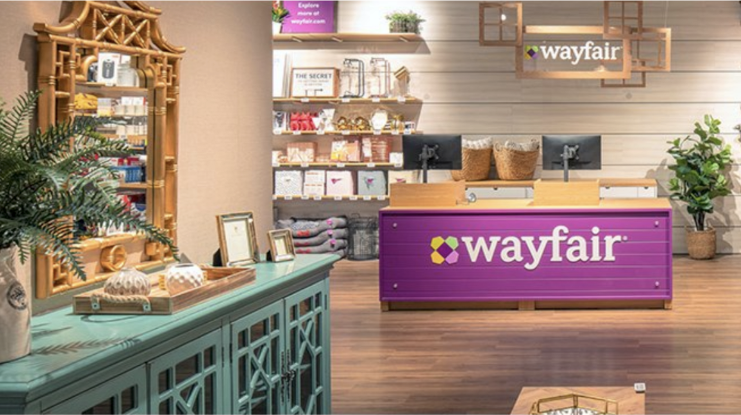 Wayfair’s Natick Mall retail outlet 