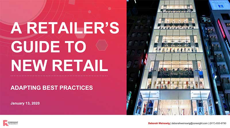 A RETAILER’S GUIDE TO NEW RETAIL ADAPTING BEST PRACTICES