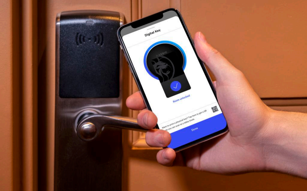 Contactless room-key technology