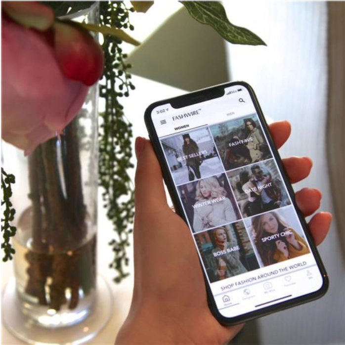 Fashwire’s mobile marketplace