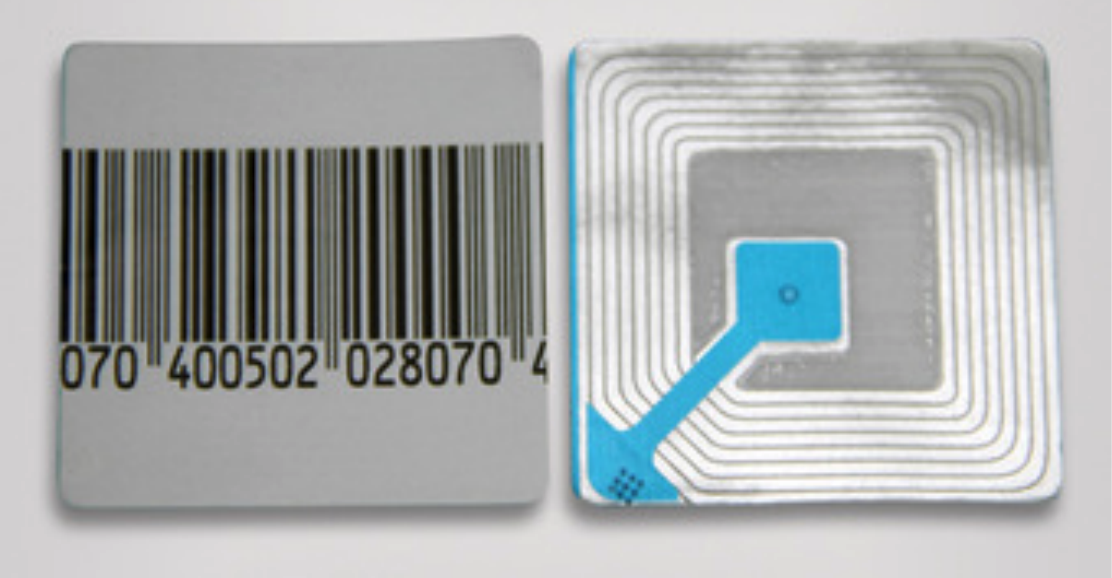 A radio-frequency tag for frozen food