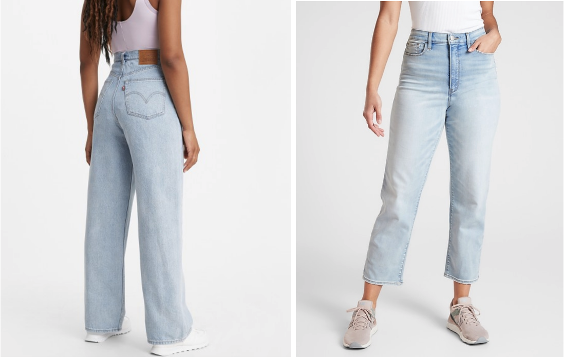 Levi’s loose-fit, high-rise jeans