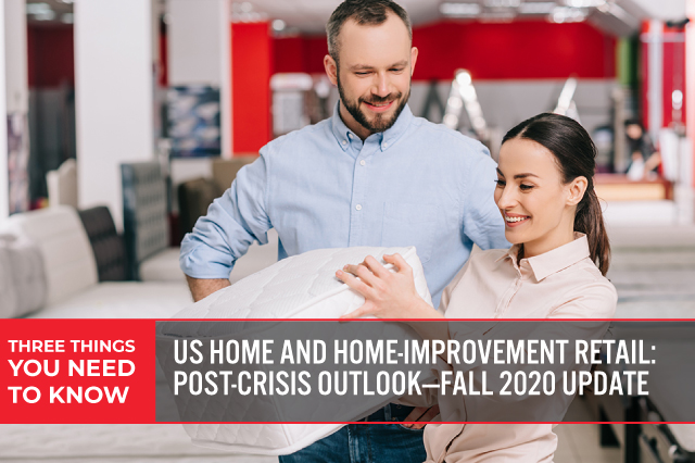 Three Things You Need To Know: US Home and Home-Improvement Retail—Post-Crisis Outlook—Fall 2020 Update